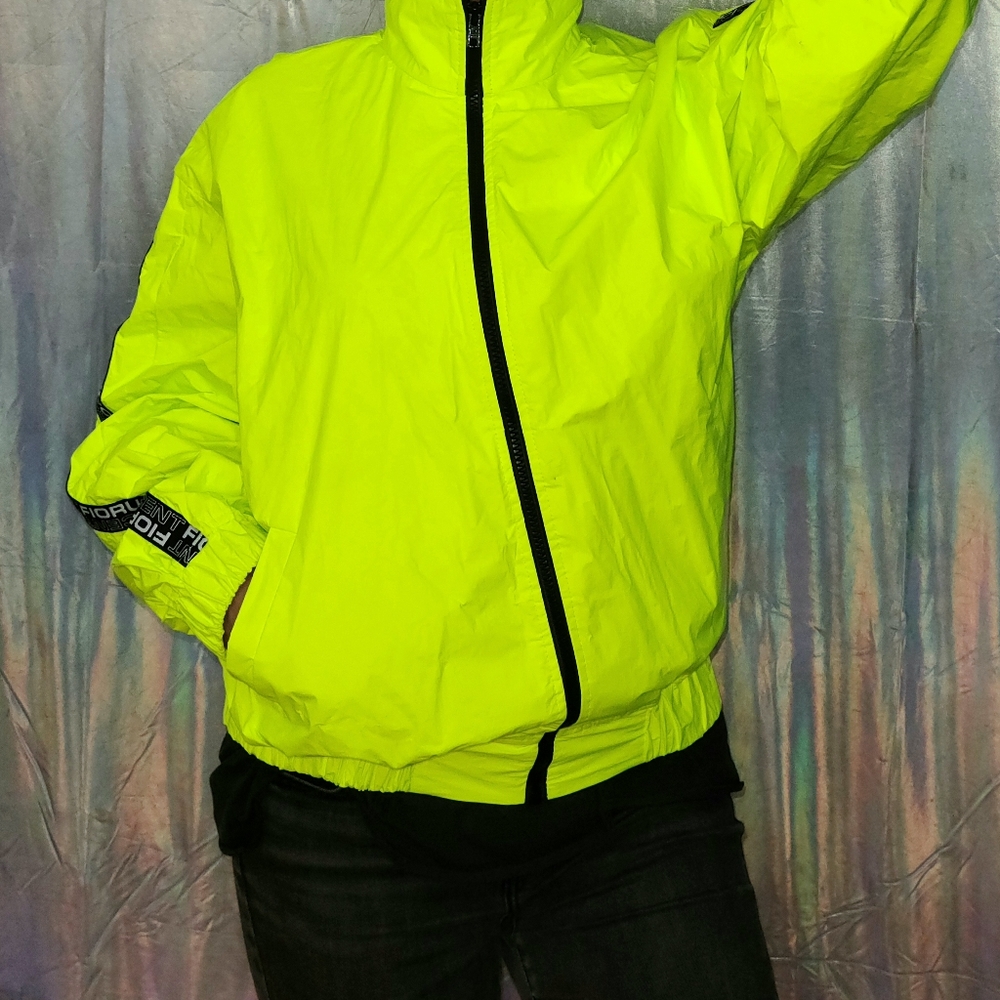 Neon Tyvek Fiorucci Bomber